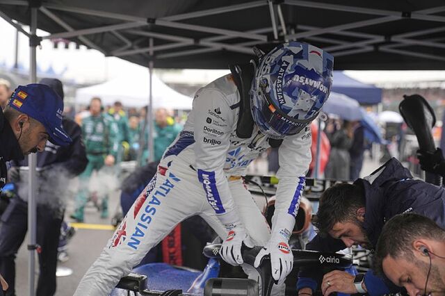 Sainz, en el GP de Gran Breta�a.