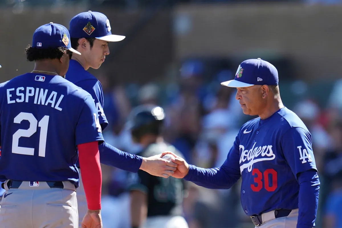 Growing worry for Dave Roberts: Roki Sasaki struggles raise red flags for the Los Angeles Dodgers