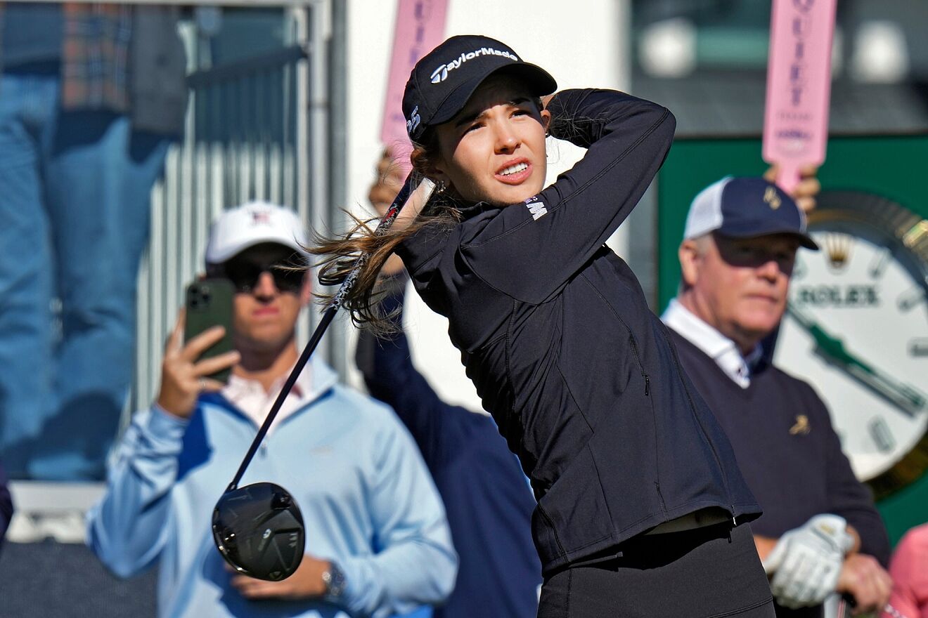 Kai Trump's big swing: Tiger Woods absent as teen makes her LPGA debut...