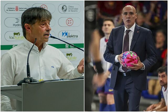 Un montaje con una imagen de&nbsp;Jos� Antonio Arregui y otra de Javi Rodr�guez.