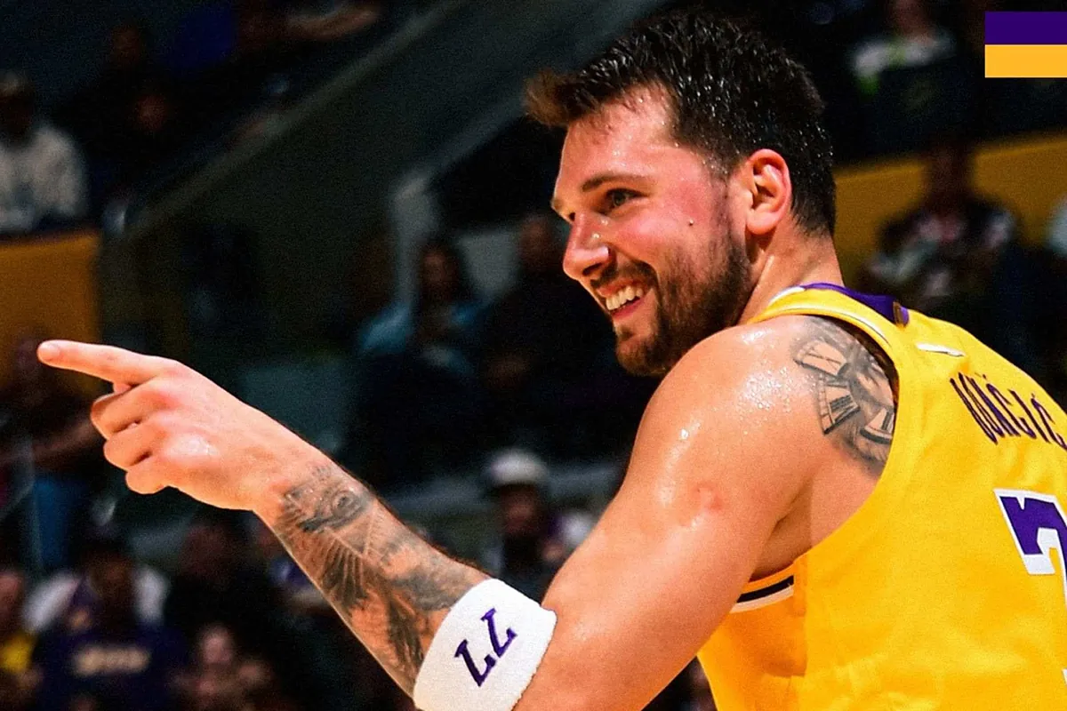 The stat that shows why Luka Doncic has taken over LeBron James role with Lakers