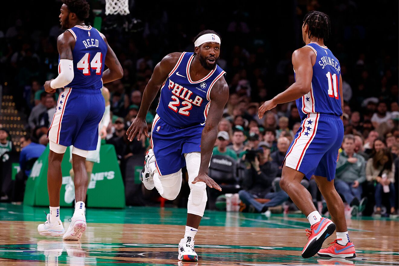 Beverley hits the "too small" taunt.