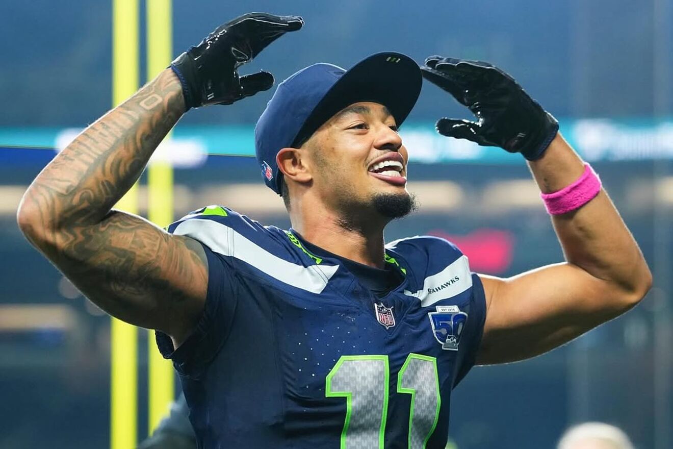 Jaxon Smith-Njigba challenged some of his NFL rivals to a matchup in...