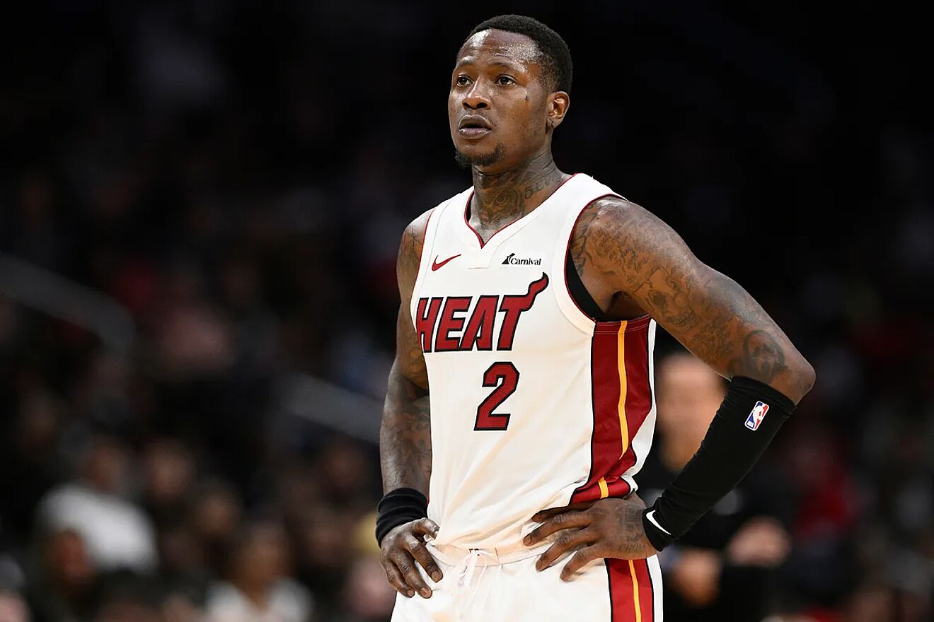 Terry Rozier of the Miami Heat