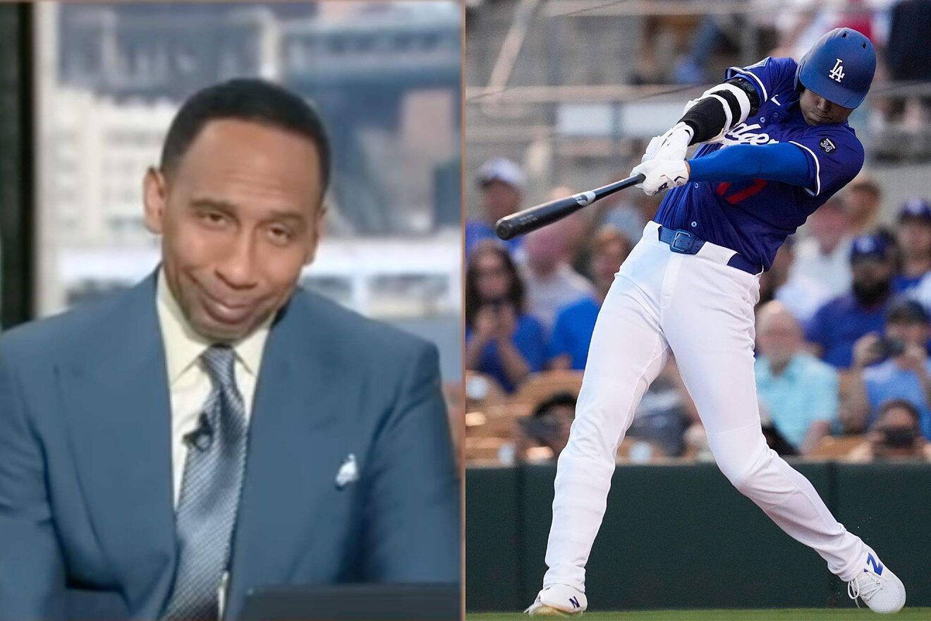 Stephen A. Smith hilarious facial expression to Chad Johnson's comment...