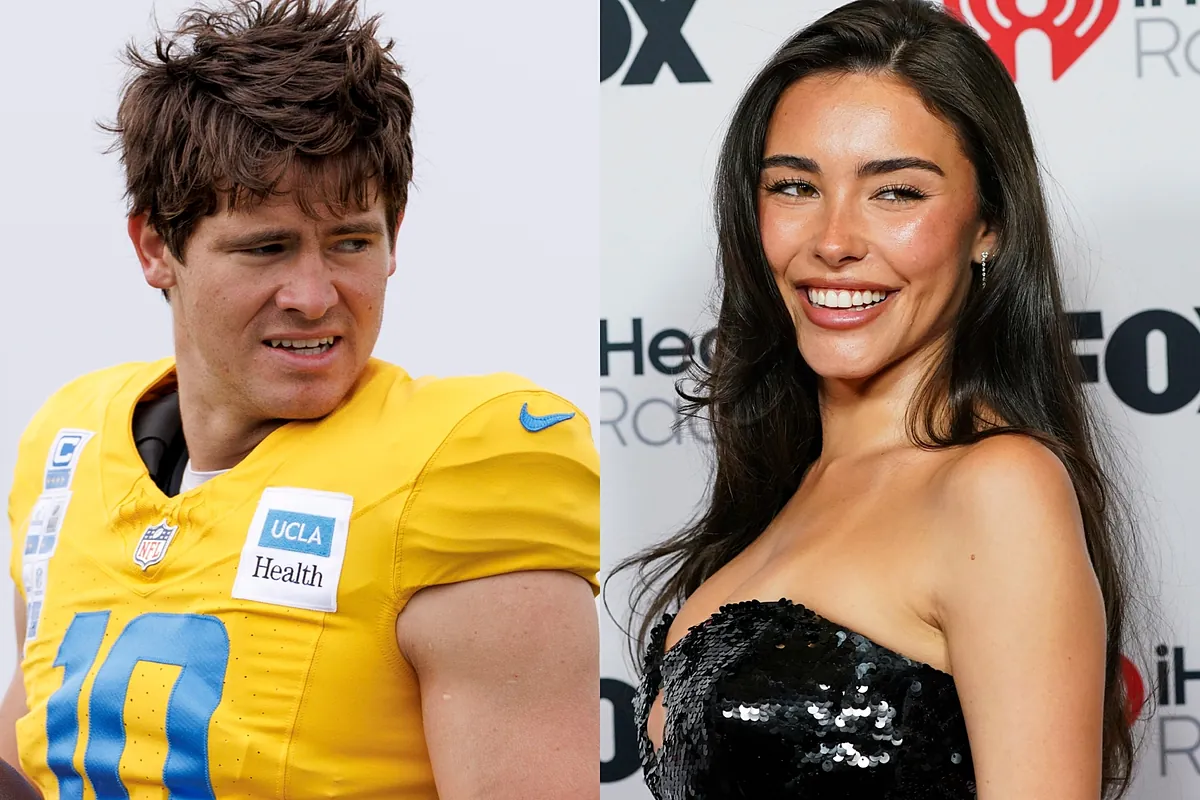 Madison Beer supports boyfriend Justin Herbert as she celebrates her mom's birthday at Chargers game