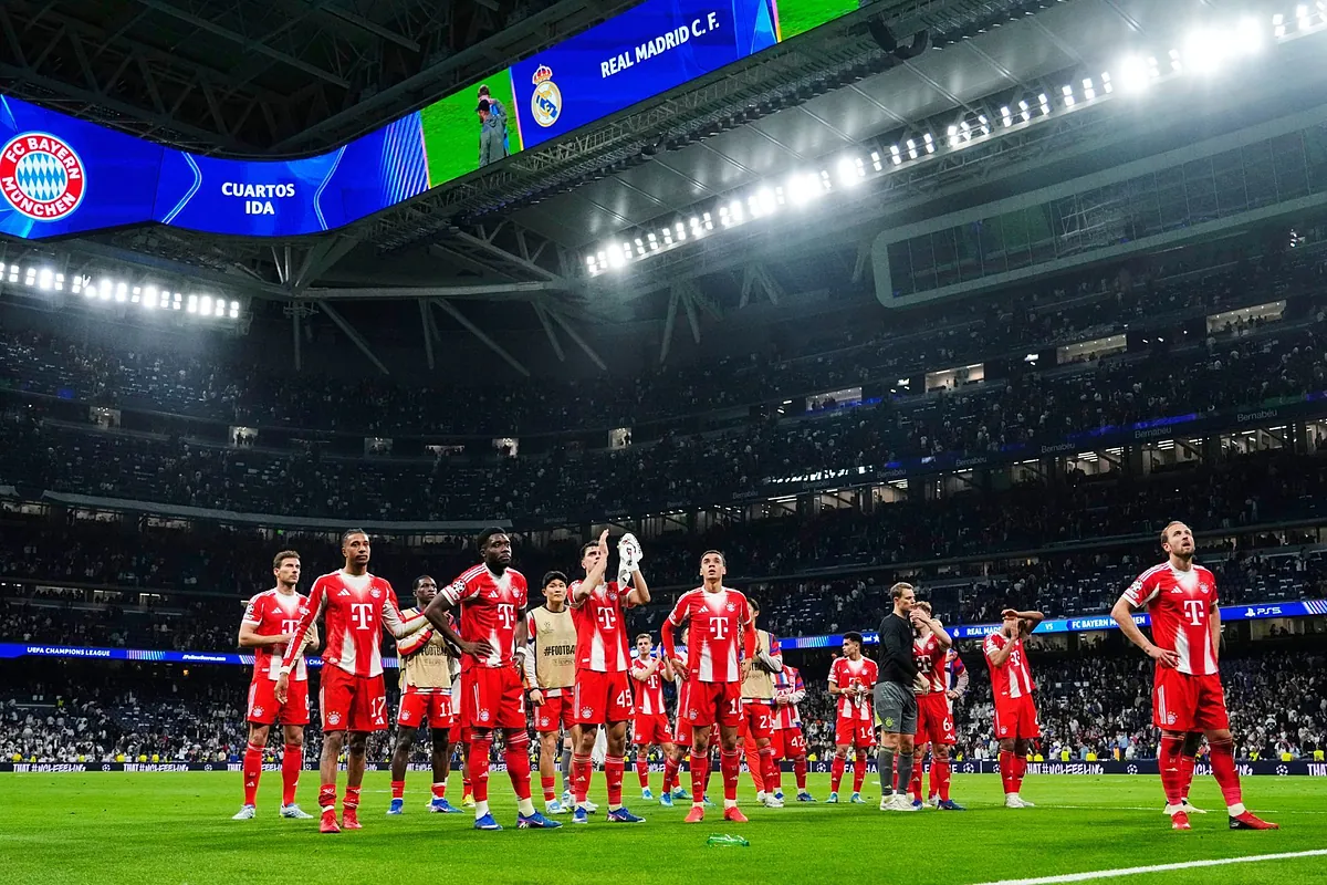 How Bayern supporters took over the Bernabéu despite being outnumbered