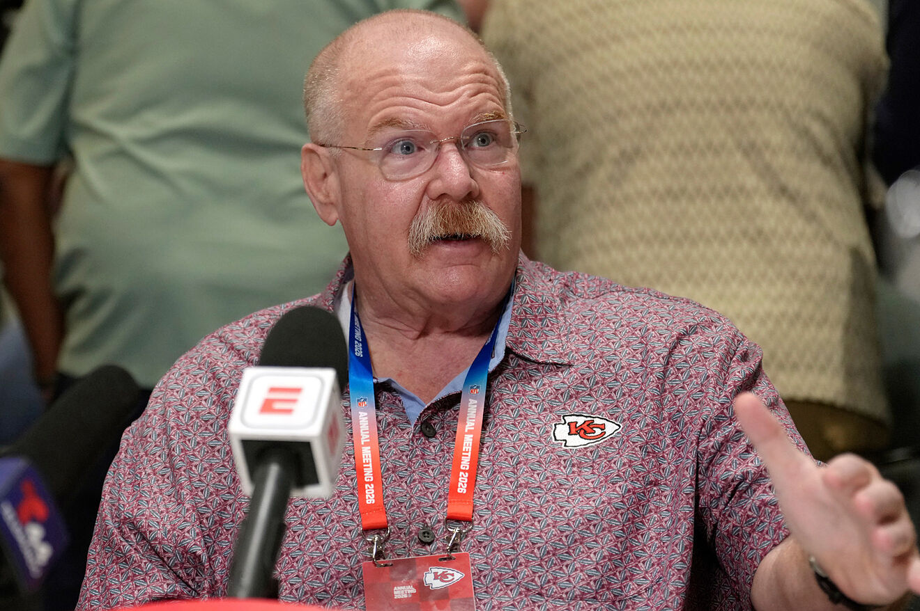 Kansas City Chiefs head coach Andy Reid needs his offense to be more...