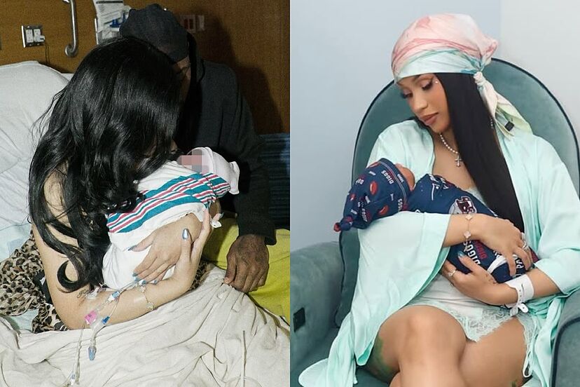 Stefon Diggs welcomes baby boy with Cardi B in first photo reveal | Marca
