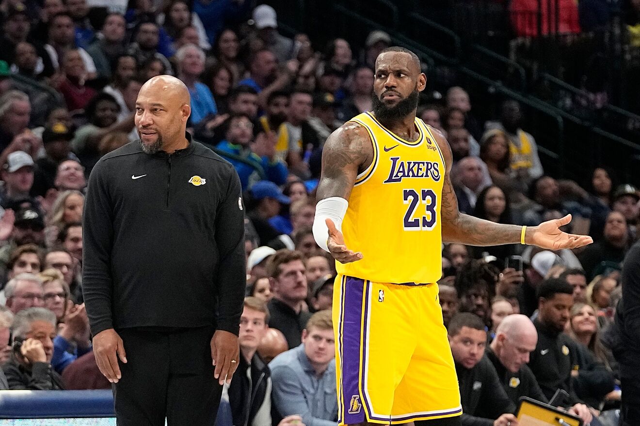 Darvin Ham and Lakers players going through a major disconnect, per ...