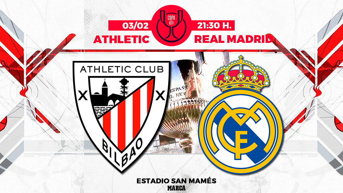 Athletic - Real Madrid: Horario, canal y dónde ver en TV hoy el partido ...