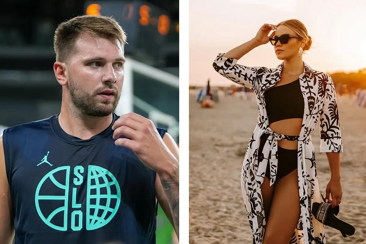 Luka Doncic's partner Anamaria Goltes heads to the hospital as the couple prepares to welcome another child