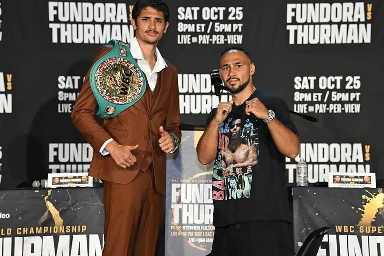 Sebastian Fundora vs Keith Thurman.