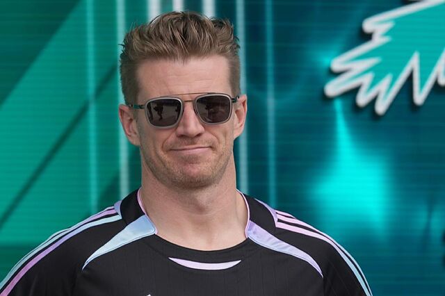 Nico H�lkenberg, en el GP de Miami.