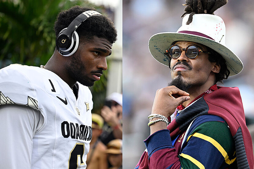Video reveals an unseen exchange between Shedeur Sanders and Cam Newton  sparking more tension to the moment | Marca