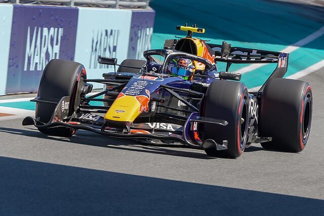 Hadjar, durante el GP de Miami 2026.