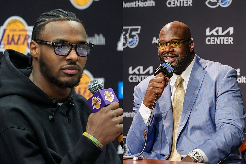 Shaquille O'Neal wants for critics to get off Bronny James' back and let  him play his game | Marca