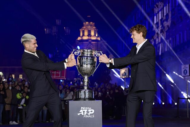 Alcaraz y Sinner 'luchan' por el n�mero 1 del mundo.