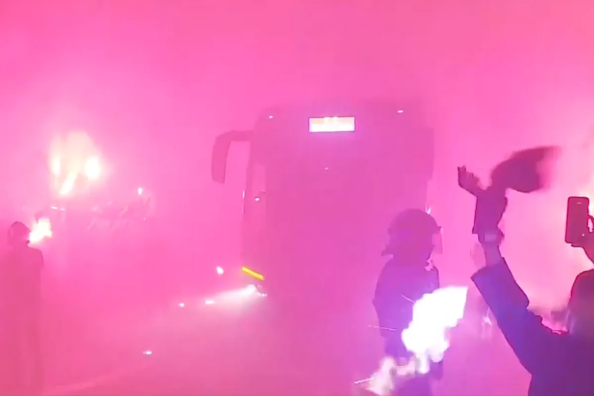 Barcelona vs Atletico Madrid chaos: Barca ultras 'attack team bus' in ugly incident before Copa del Rey semifinal