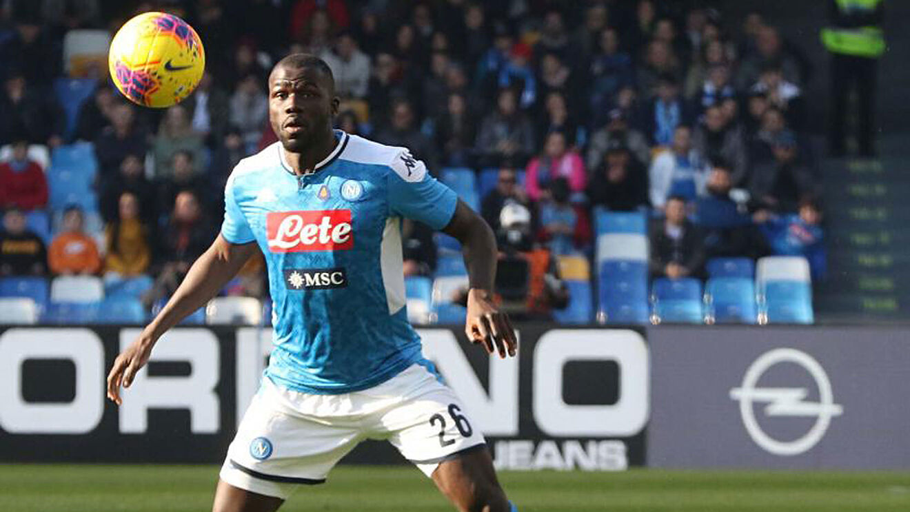 Koulibaly, con el N�poles.