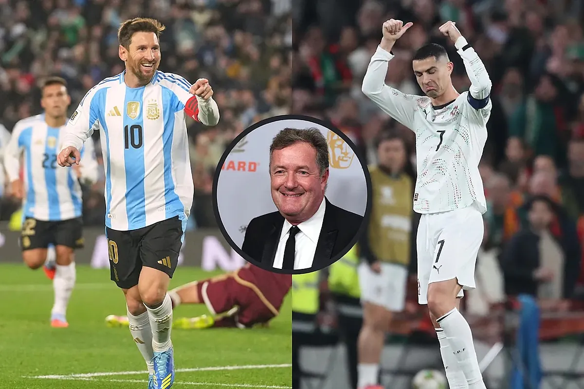 Piers Morgan 'attacks' Lionel Messi to defend Cristiano Ronaldo's expulsion with Portugal
