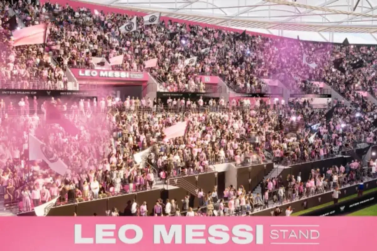 Messi will have a stand named after him at Inter Miami's stadium