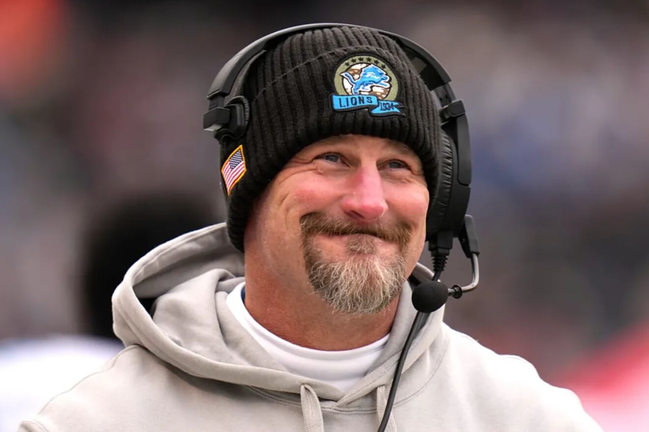 Detroit Lions head coach Dan Campbell