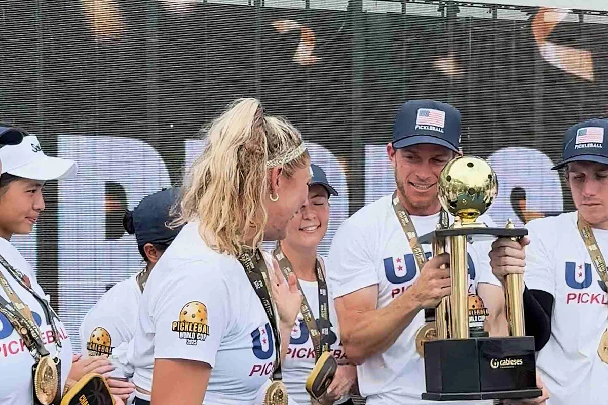 Team USA beats Hong Kong and wins the 2025 Pickleball World Cup in Fort Lauderdale