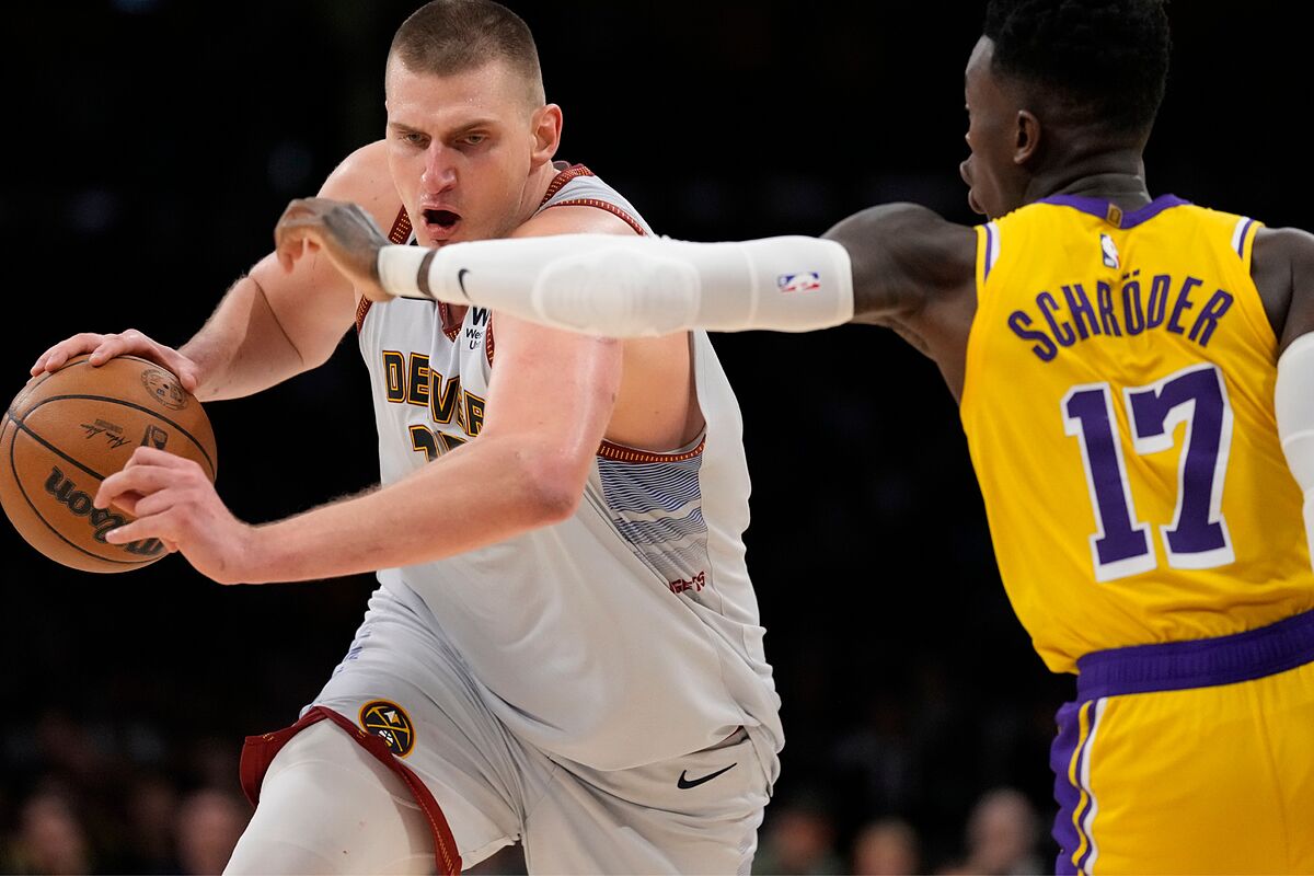 Nuggets sweep Lakers, reach NBA Finals for first time in franchise ...