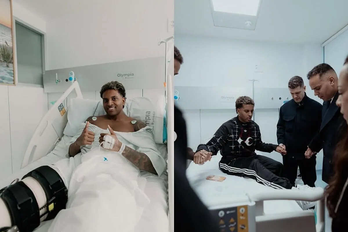 Rodrygo undergoes successful surgery and is already thinking about his return: "Today a new story begins"