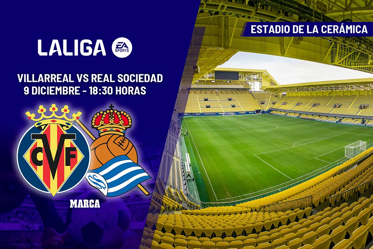 LaLiga: Villarreal - Real Sociedad: horario y dónde ver en TV y online ...