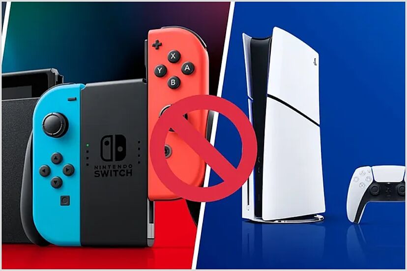 You should never do this near your PS5, Xbox or Switch console if