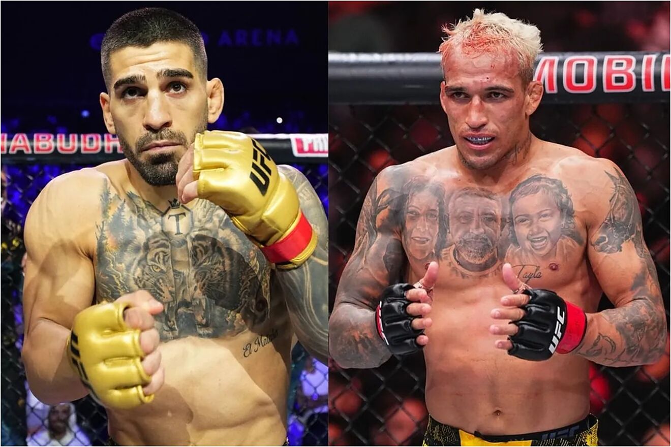 Ilia Topuria vs. Charles Oliveira UFC 317 - Las Vegas.