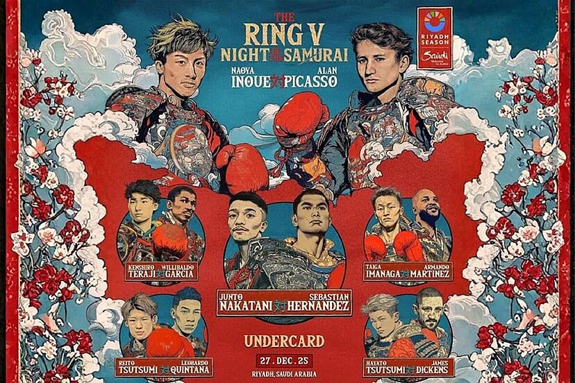 Naoya Inoue vs David Picasso undercard: Which preliminary fights