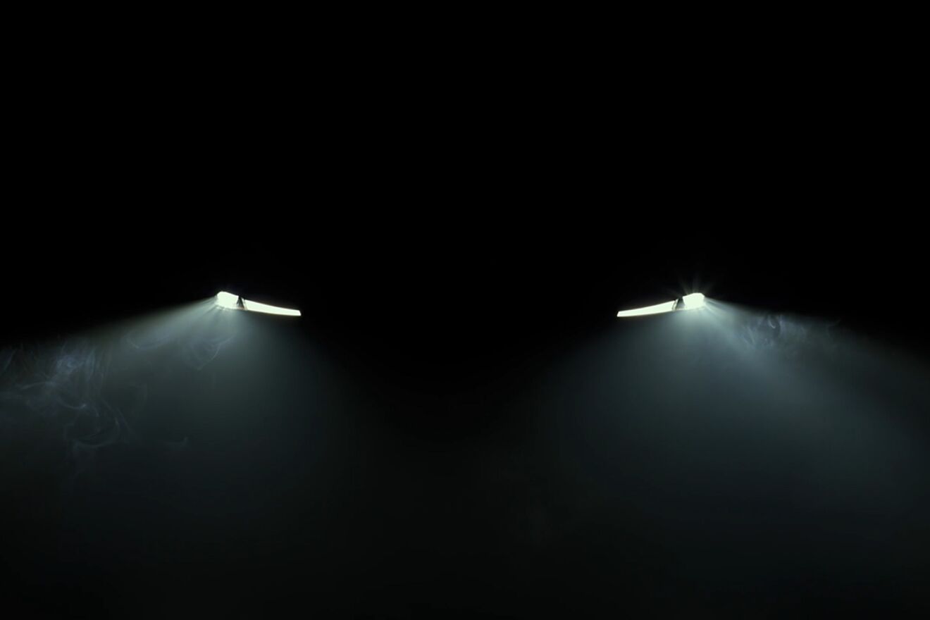 What model is hiding behind these headlights? Tomorrow we will know.