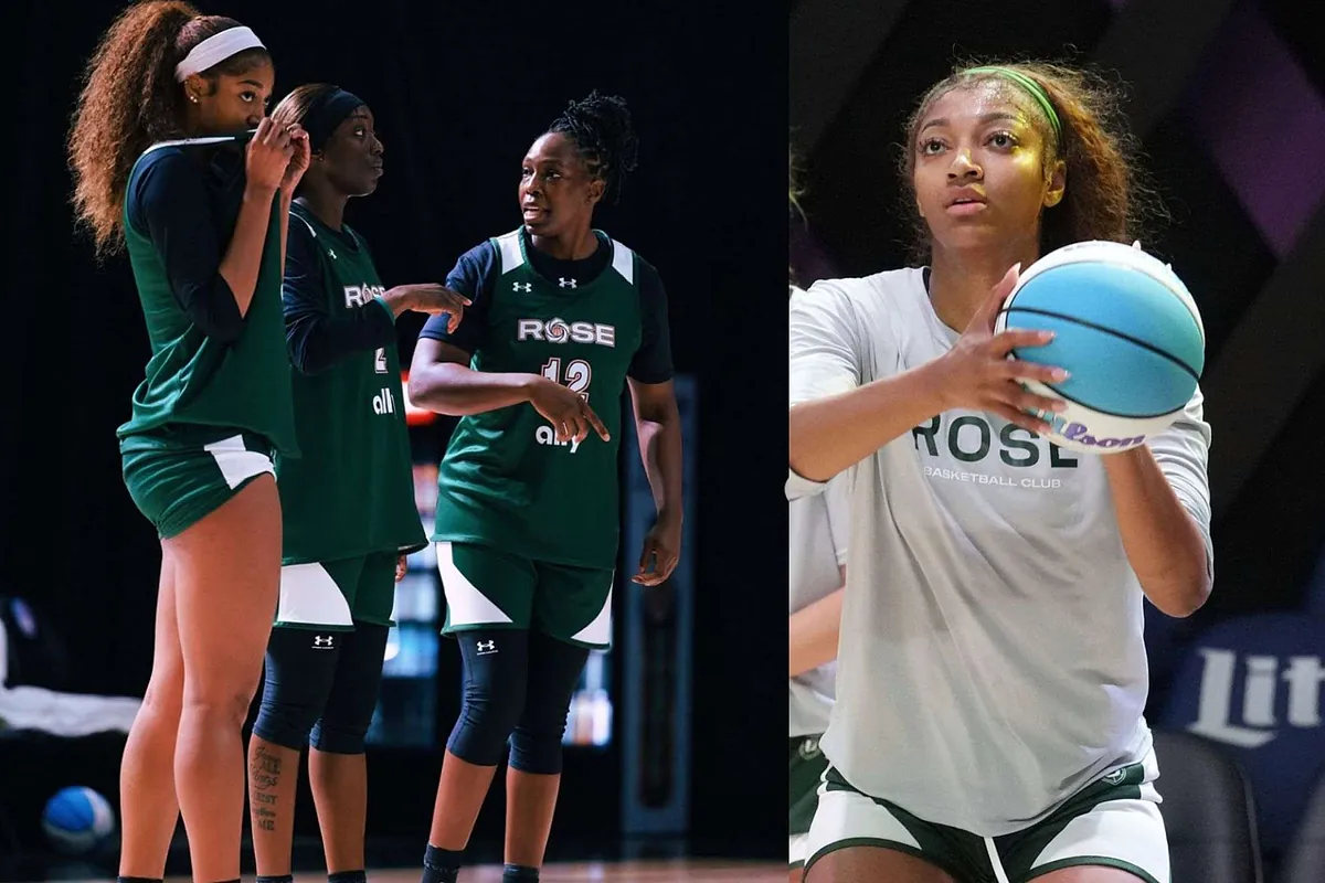Angel Reese's new basketball team was fed up with her during practice ...