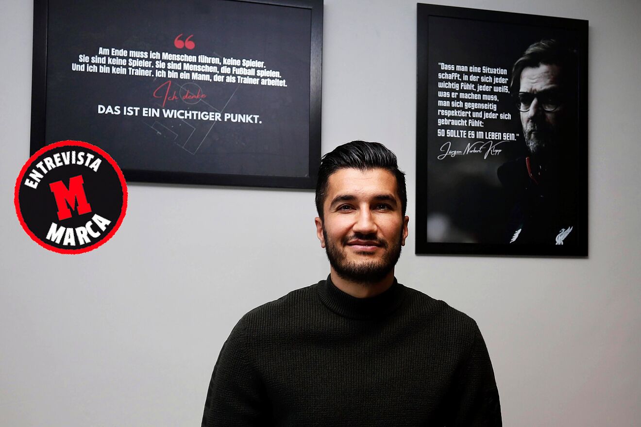 Nuri Sahin con las dos frases que le inspiran