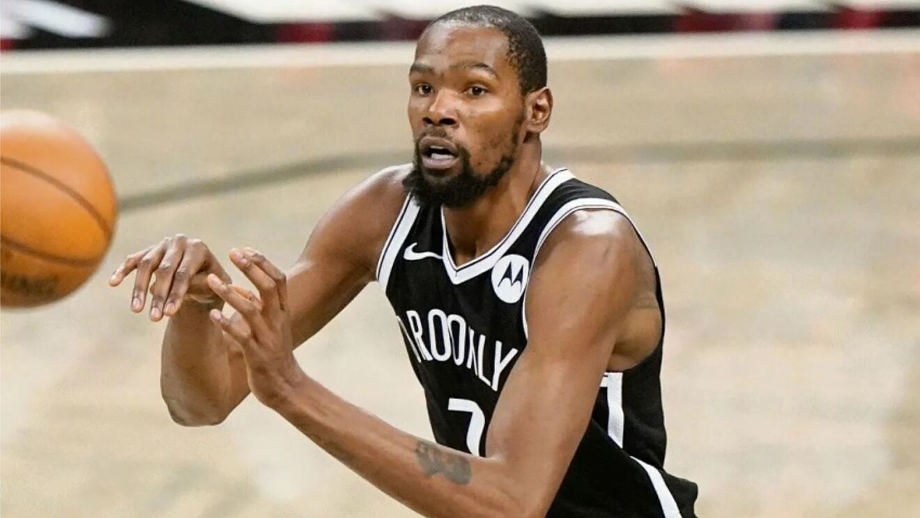 Nets' forward Kevin Durant.