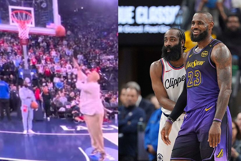 lebron james man in the arena