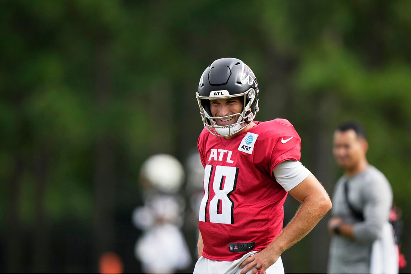 Atlanta Falcons quarterback Kirk Cousins