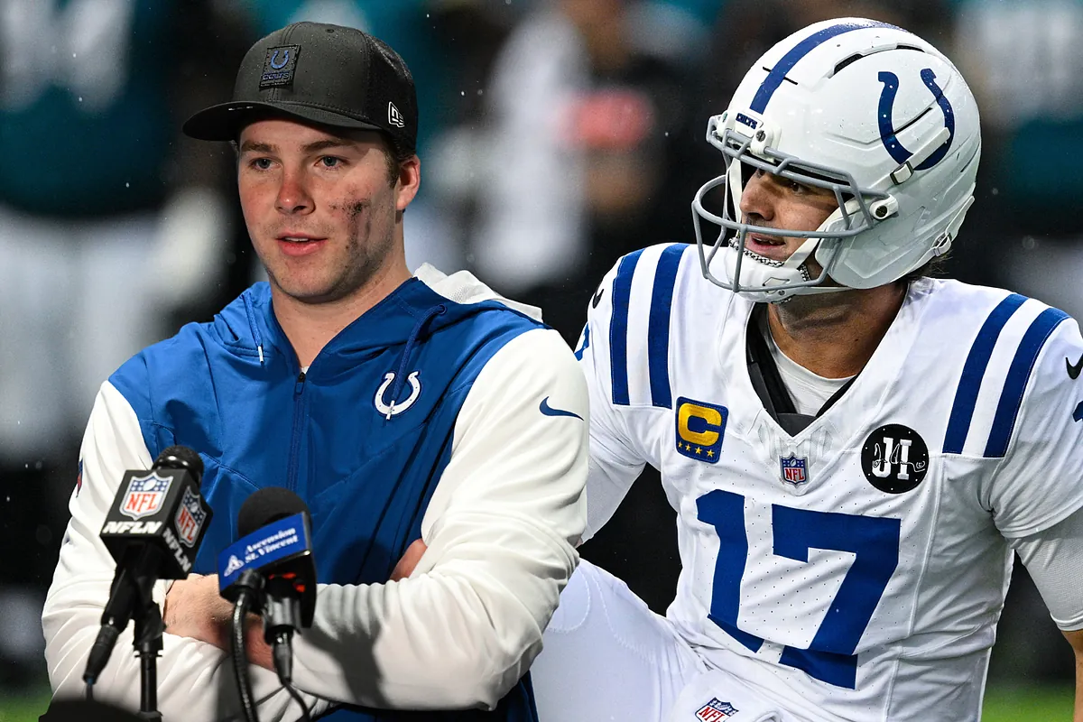 Daniel Jones' teammates still can't believe the injury; the scenes from inside the Indianapolis Colts' locker room are emotional