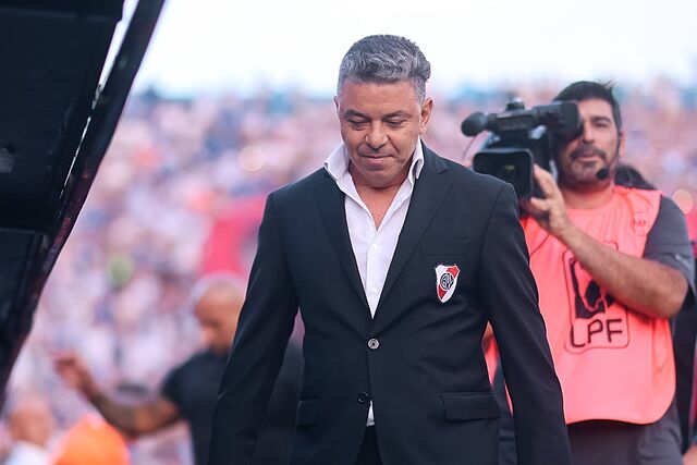 Marcelo Gallardo, entrenador del River