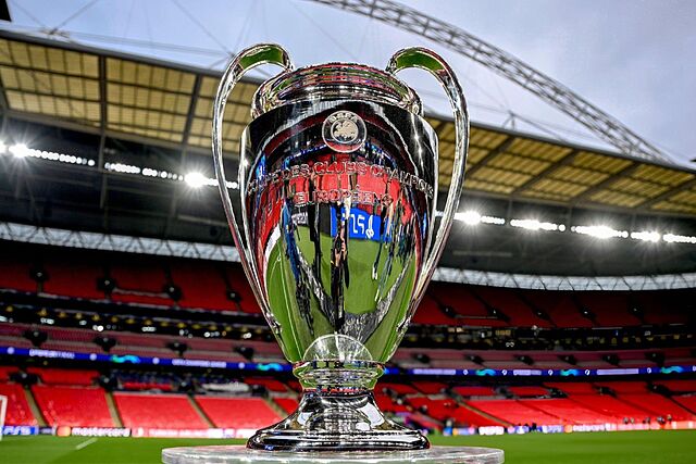 El trofeo de la Champions League