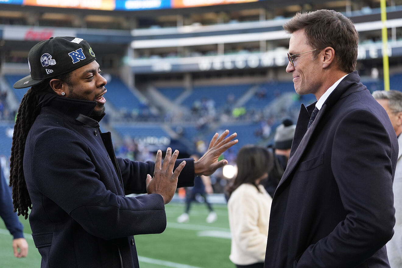 Richard Sherman and Tom Brady