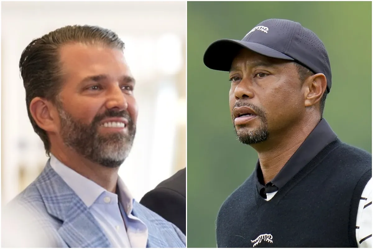 Donald Trump Jr. does not want trouble with Vanessa and supports Tiger Woods in his lowest moment