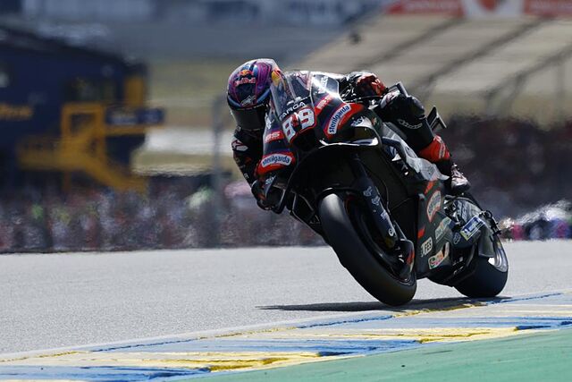 Jorge Mart�n, en Le Mans.