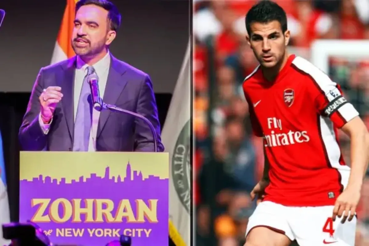 Zohran Mamdani, New York's first Muslim mayor, is inspired by football and Cesc Fabregas