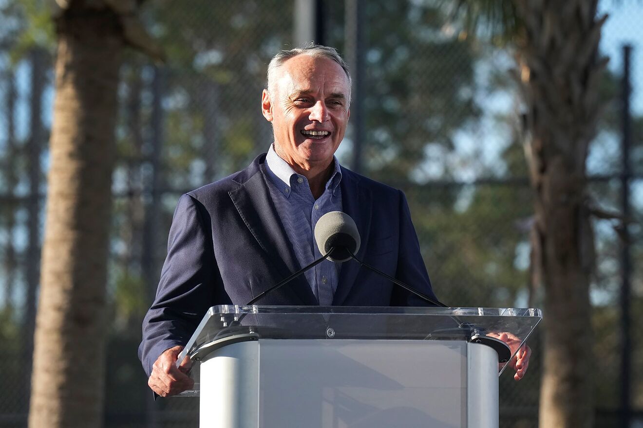 MLB Commissioner Rob Manfred.