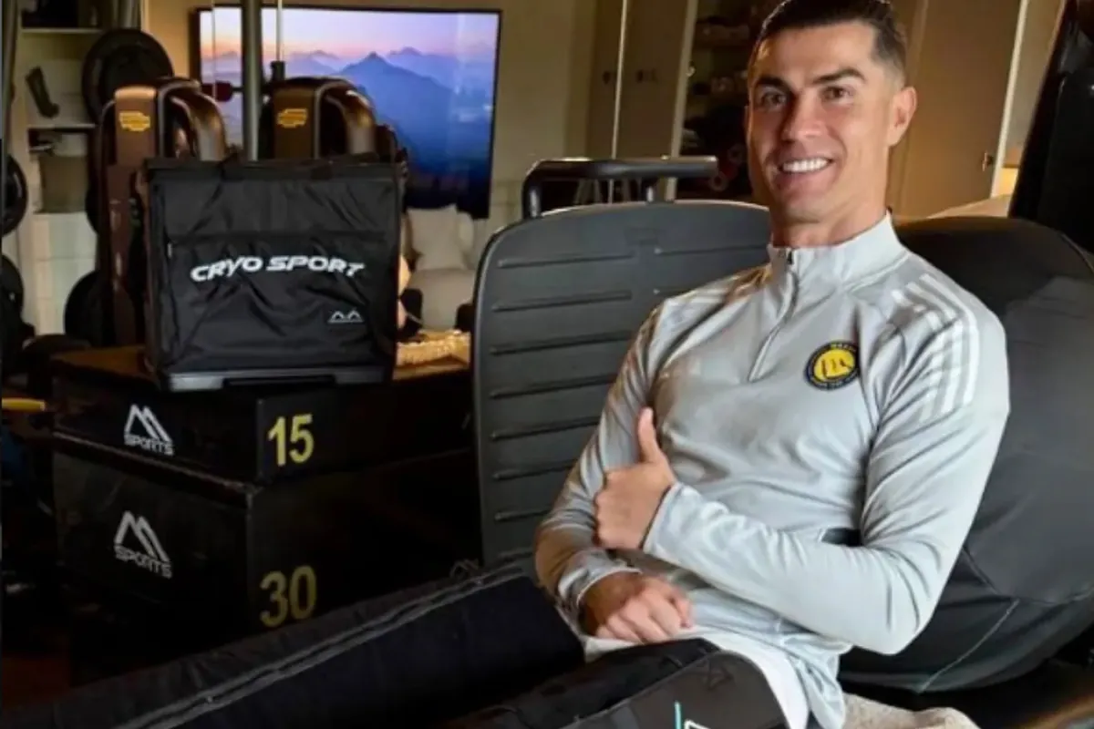 Cristiano Ronaldo reappears after injury with a harsh image we are not used to