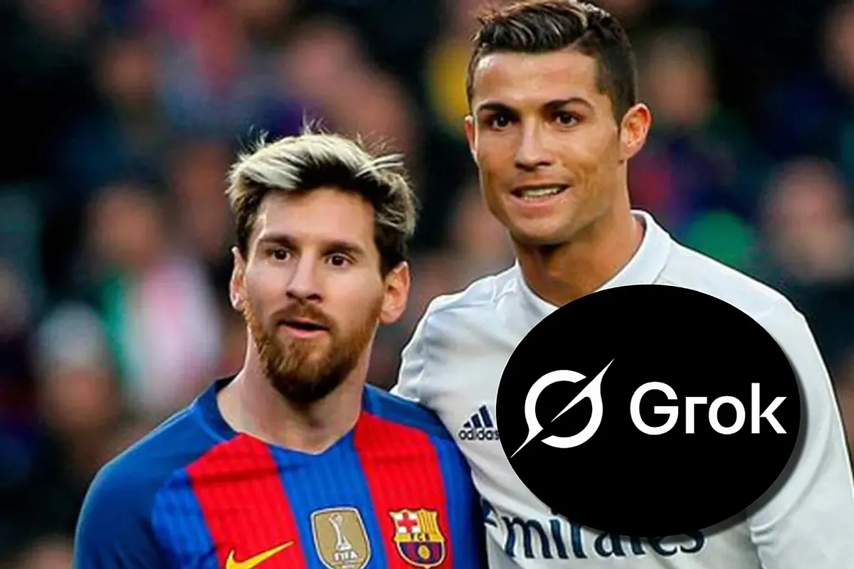 Fans ask Grok to delete the fake GOAT between Messi and Cristiano and the response provokes debate